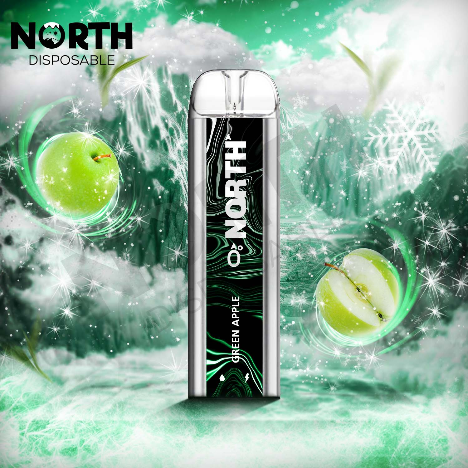 North 5000 0% - Green Apple