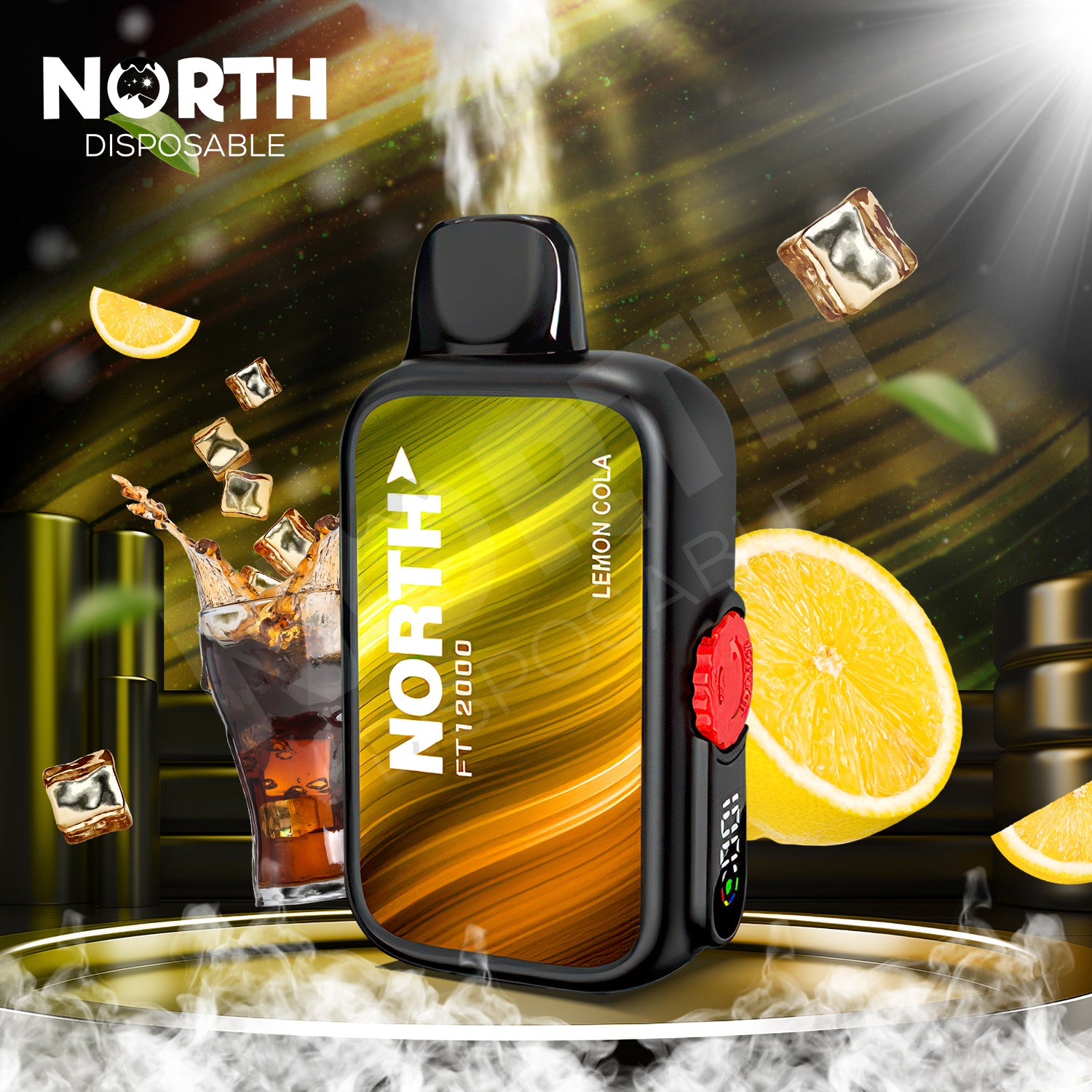 North FT12000 15ML 12000 Puffs Disposable - Lemon Cola