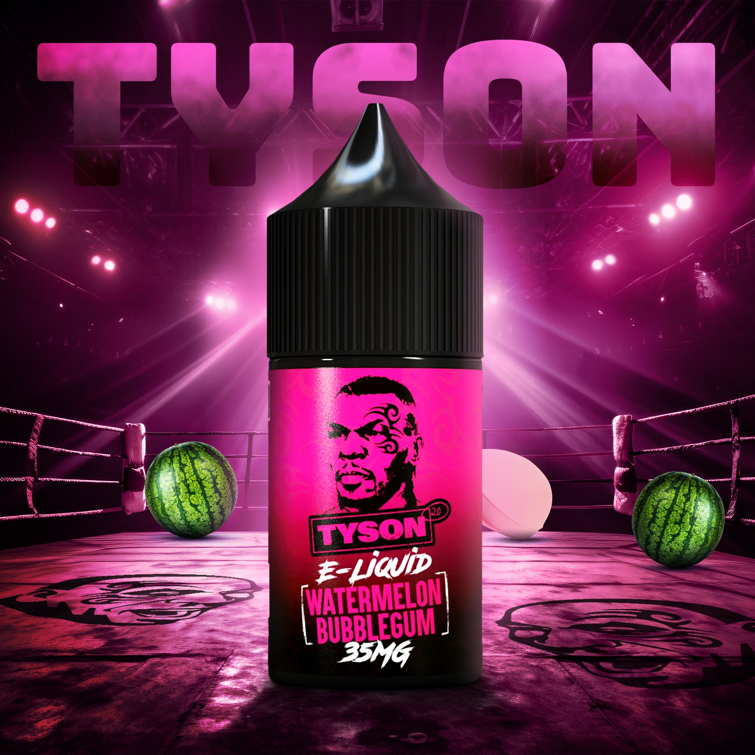 Tyson 2.0 E-Liquid 30ml - Watermelon Bubblegum 