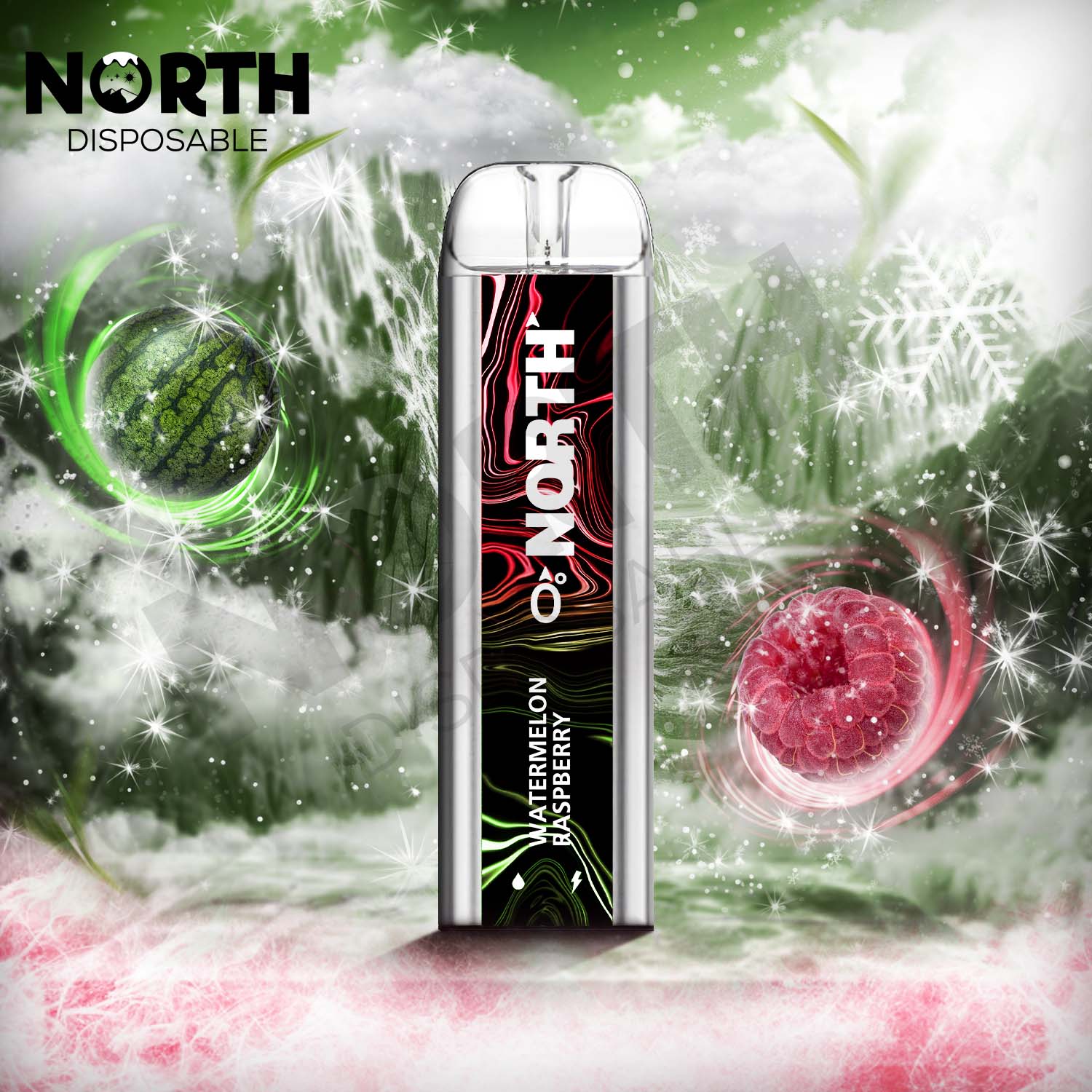 North 5000 0% - Watermelon Raspberry