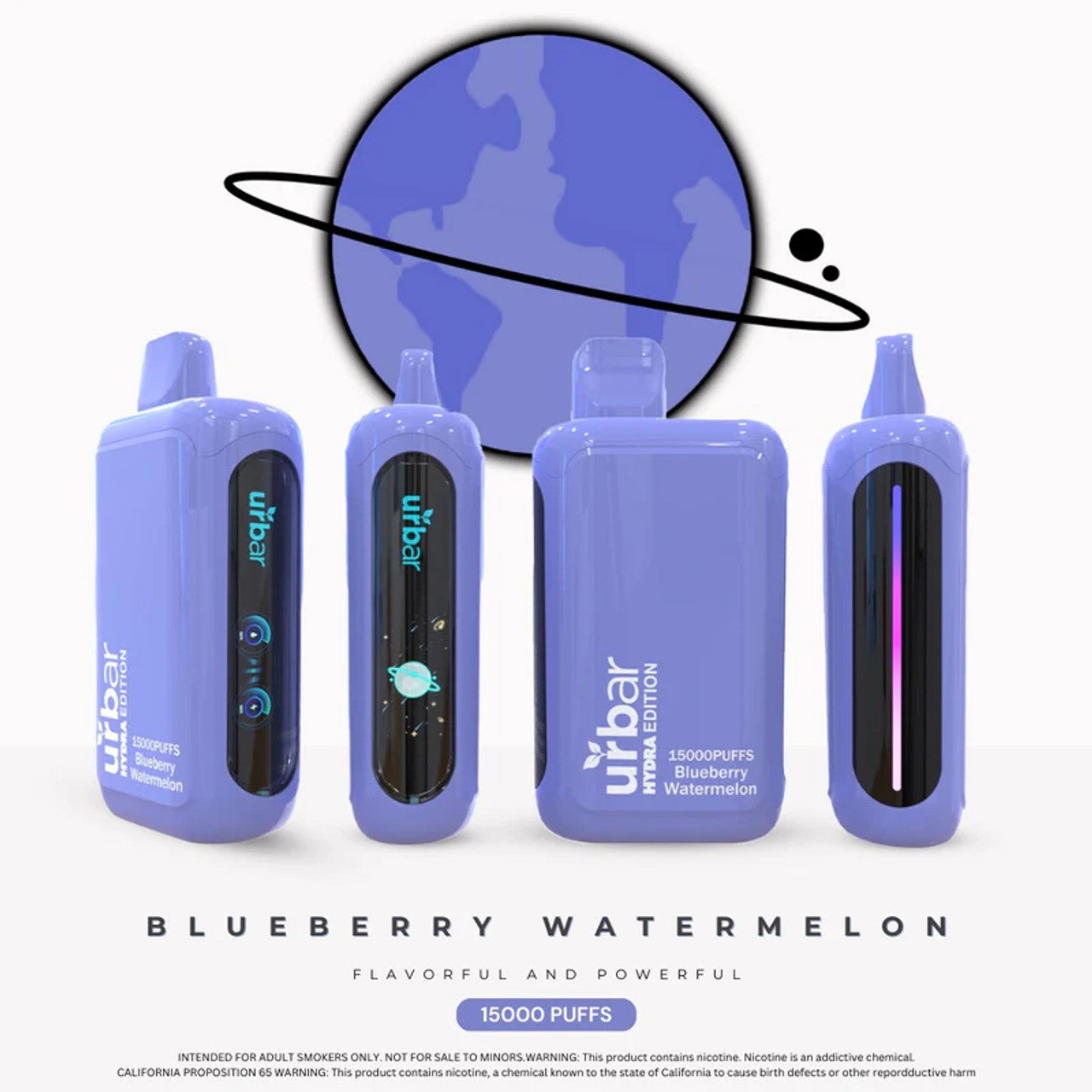 URBAR X HYDRA 15000 - Blueberry Wateremelon