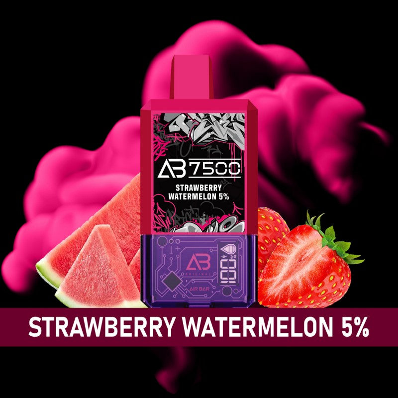 Air Bar AB7500 Disposable Vape - Strawberry Watermelon 