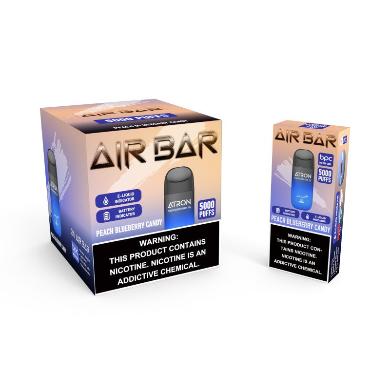 Air Bar ATRON 5000-peach blueberry candy