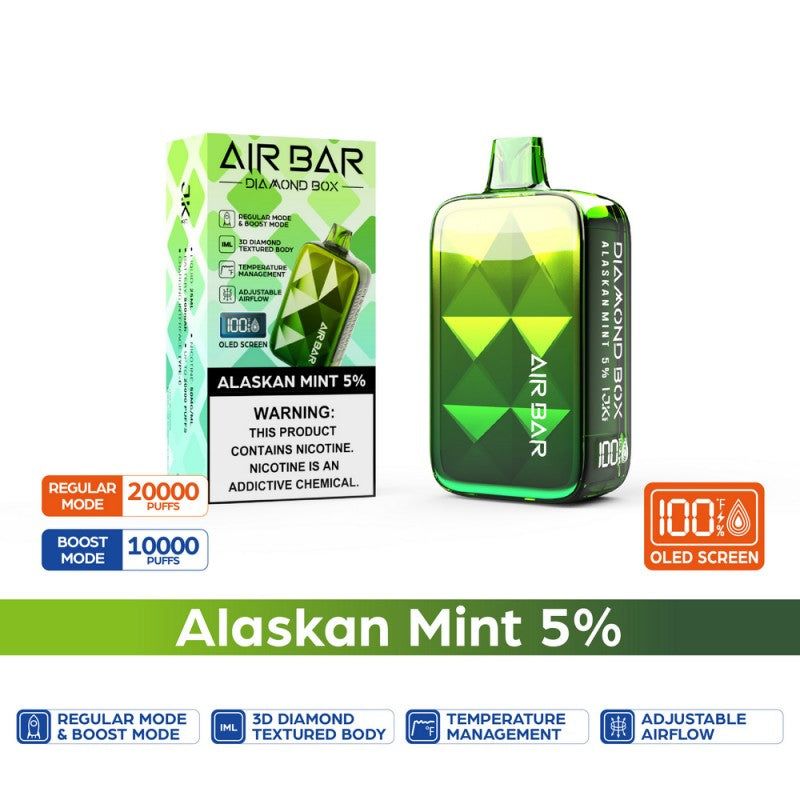 Air Bar Diamond Box Disposable