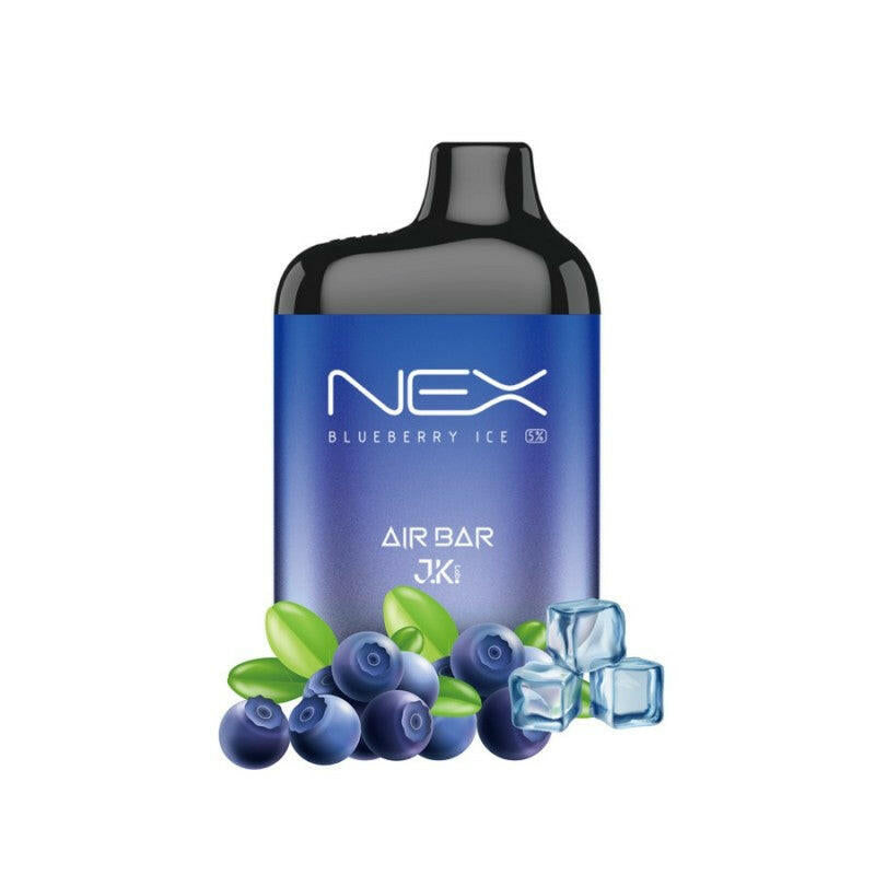 Air Bar NEX 6500 Puffs Disposable Vape-BLUEBERRY ICE