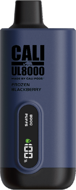 Cali UL8000 Disposable-Frozen Blackberry