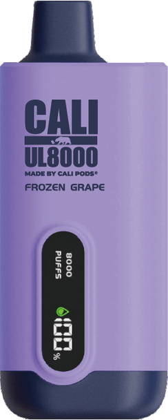 Cali UL8000 Disposable-Frozen Grape