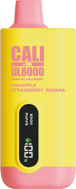 Cali UL8000 Disposable-Pineapple Strawberry Banana